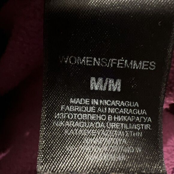 The North Face Apex Bionic Windproof Fleece Lined Jacket Purple Flutter Womens M - Picture 10 of 11